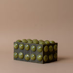 Hobnail Resin Storage Box storage container Creative Co-op (DYA)