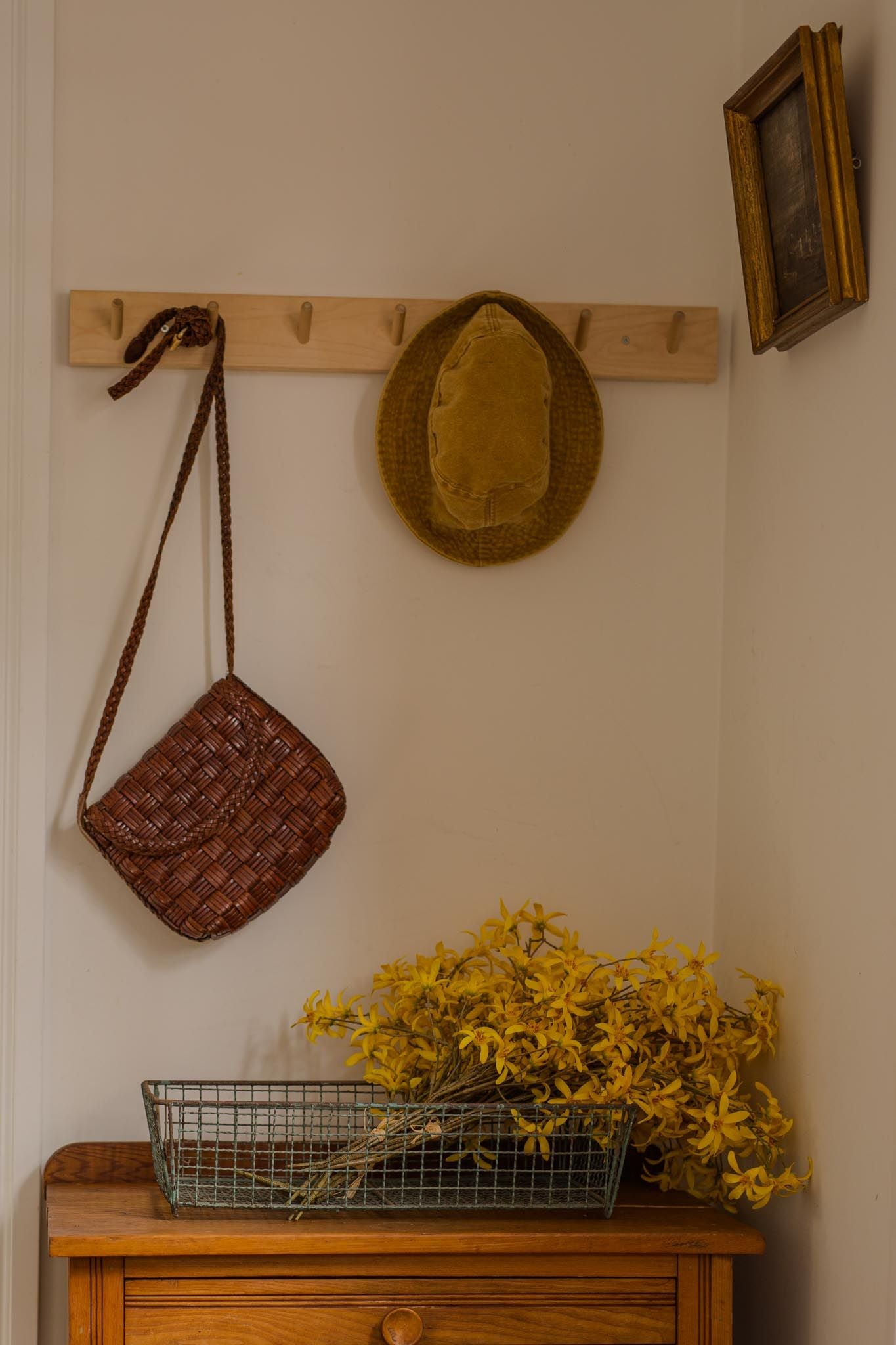 Faux Yellow Forsythia Bunch - Rug & Weave