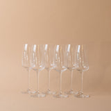 Crystalite Flute Glass Set wine glass Inter Continental Mercantile