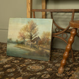 Antique French Painting No. 1 ARTWORK - vintage painting Hauer Market
