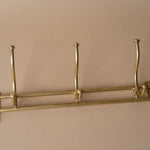 Triple Gold Wall Hook - Rug & Weave