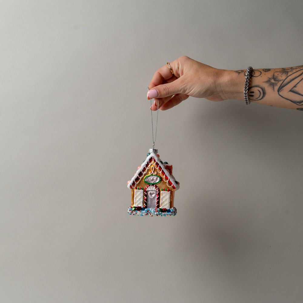 Gingerbread House Ornament CHRISTMAS 2025 Abbott Collection