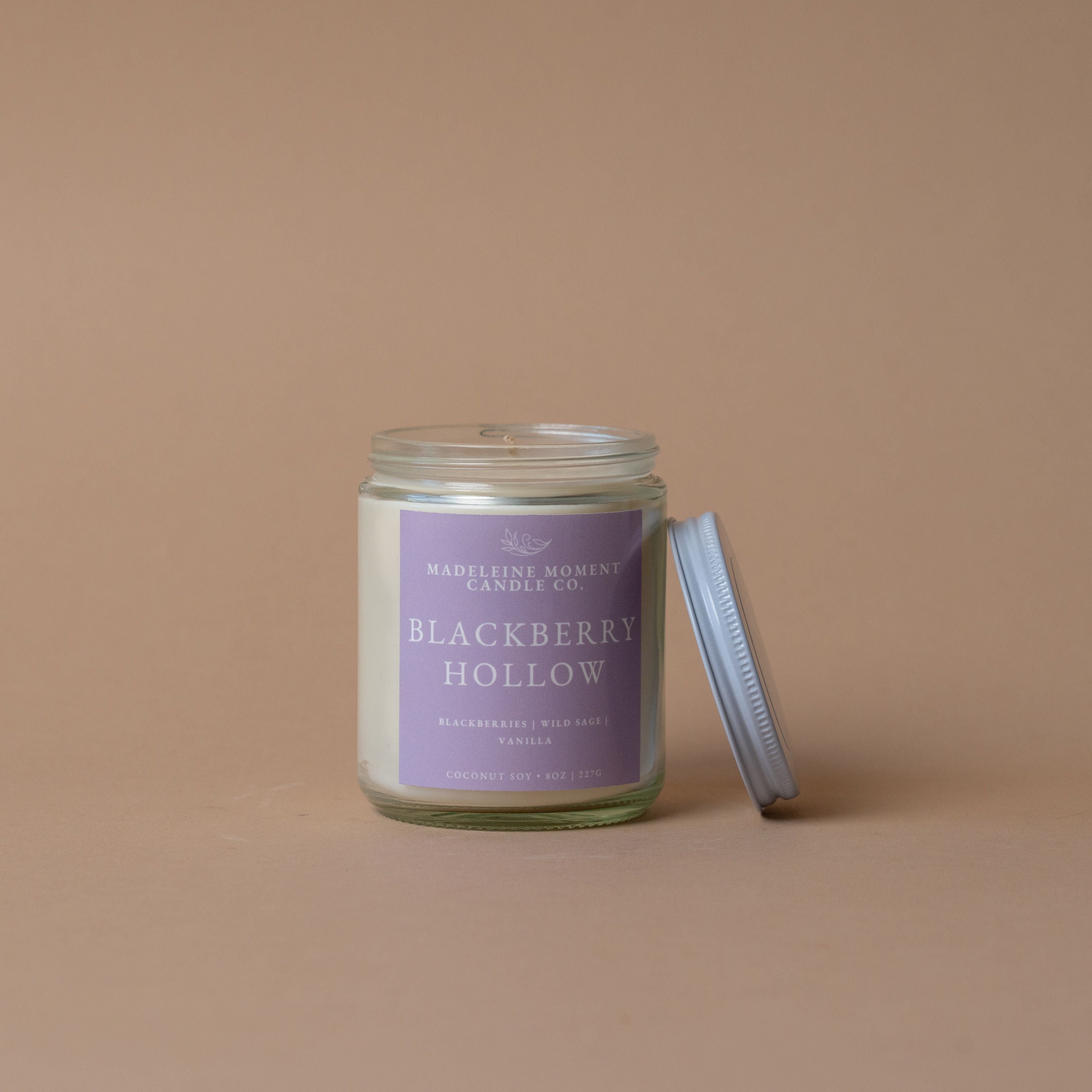 Coconut Soy Candle by Madeleine Moment Candle Co. candle Madeleine Moment Candle Co. (Faire) Blackberry Hollow