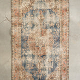 4' x 7' Vintage Turkish Oushak Rug VINTAGE - rug Rug & Weave Rugs