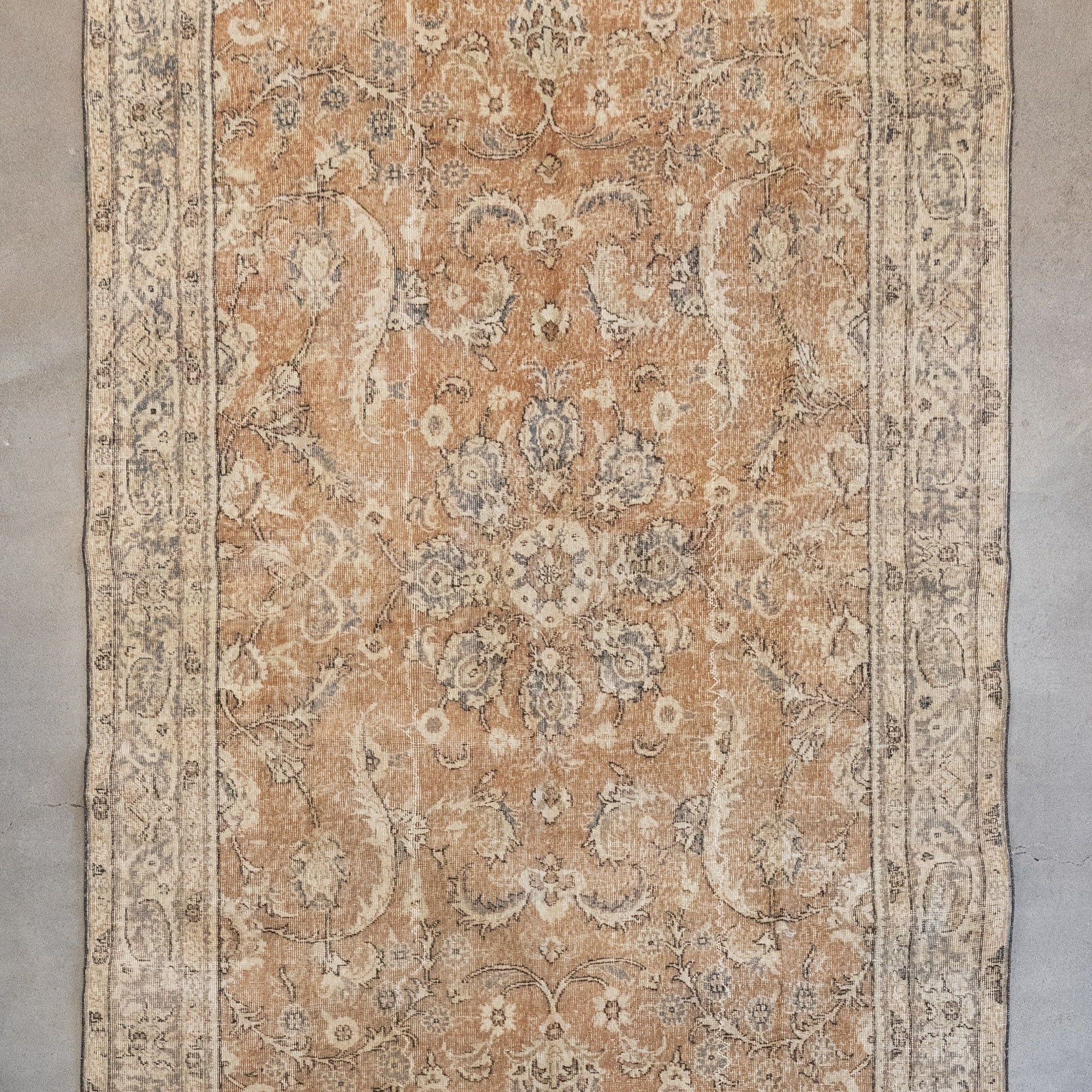 Vintage Turkish Oushak 10'3" x 6'3" VINTAGE - rug Rug & Weave Rugs