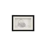 "Above the City" Framed Art Print