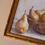 "Watercolour Pears" Framed Vintage Inspired Art Print ARTWORK - print Luxe B Co (Faire)