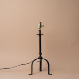 Primitive Table Lamp (Base & Shade Sold Separately) Table Lamps Home Collections by Raghu (Faire) Metal Base