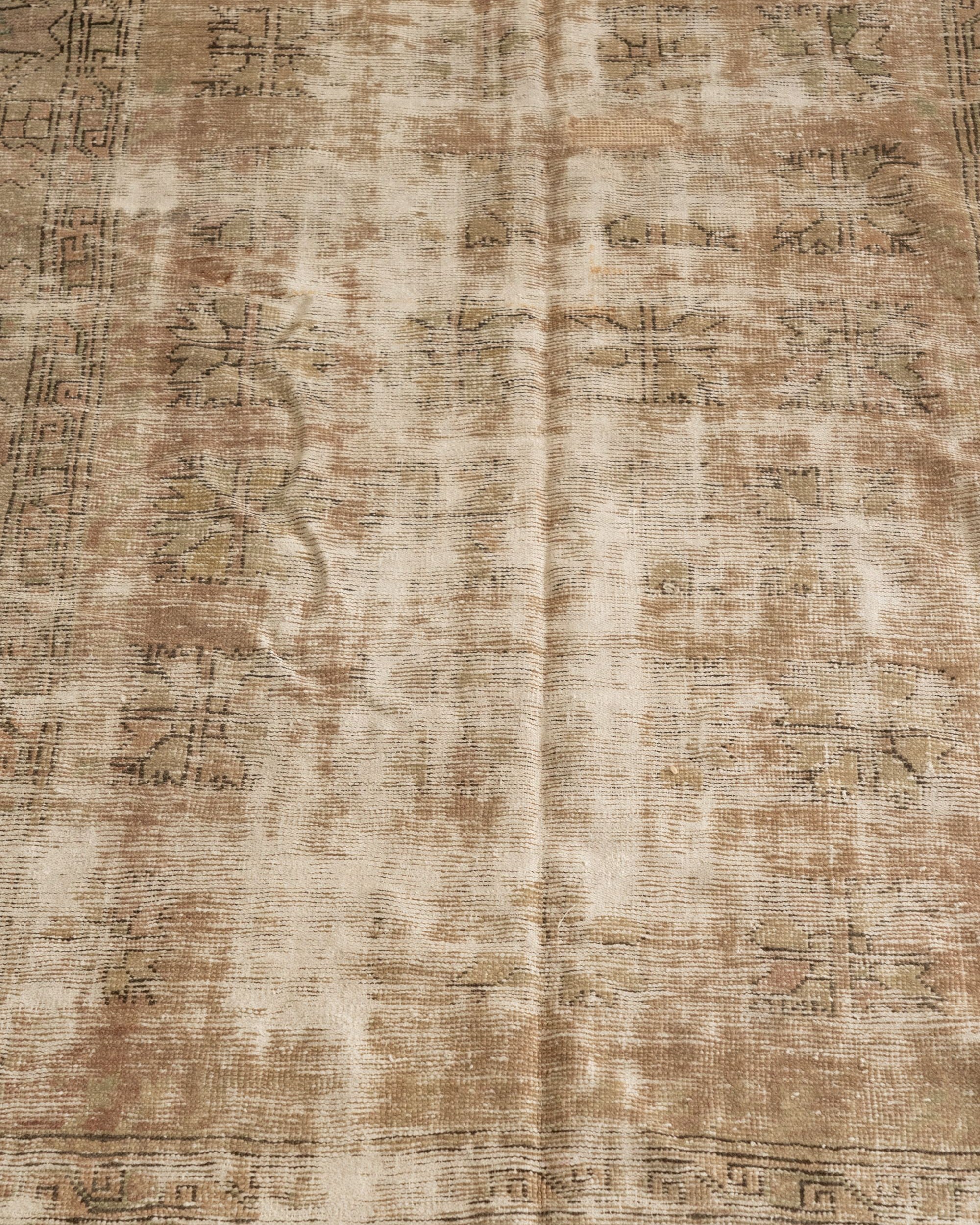 5'8" x 8'7" Vintage Turkish Oushak Rug VINTAGE - rug Rug & Weave Rugs