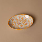 Vintage Yellow Floral Soap Dish - Rug & Weave