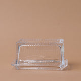 Glass Covered Butter Dish