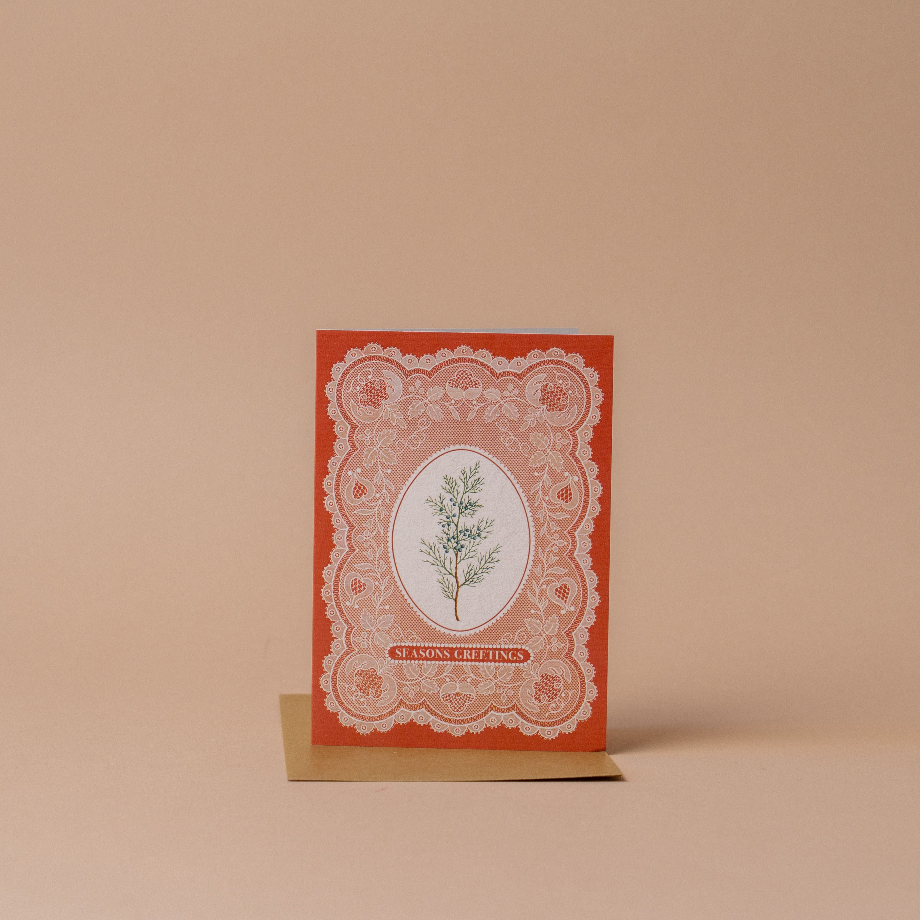 Juniper Lace Holiday Card