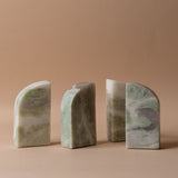 Green Marble Bookends bookends Creative Co-op (DYA)