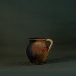 Vintage Painted Terracotta Pitcher - Rug & Weave