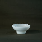 Vintage Scallop Pedestal Bowl - Rug & Weave