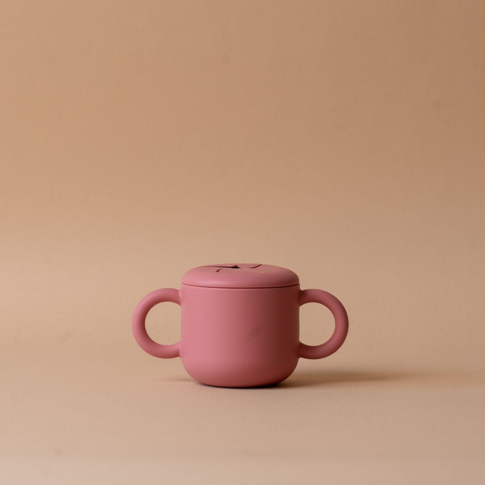 Snack Cup with Handles FINNBIRD - snack cup Baby Bliss (Faire) Pink