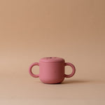 Snack Cup with Handles FINNBIRD - snack cup Baby Bliss (Faire) Pink