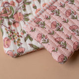 Organic Cotton Floral Pouch