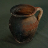 Vintage Painted Terracotta Pitcher - Rug & Weave