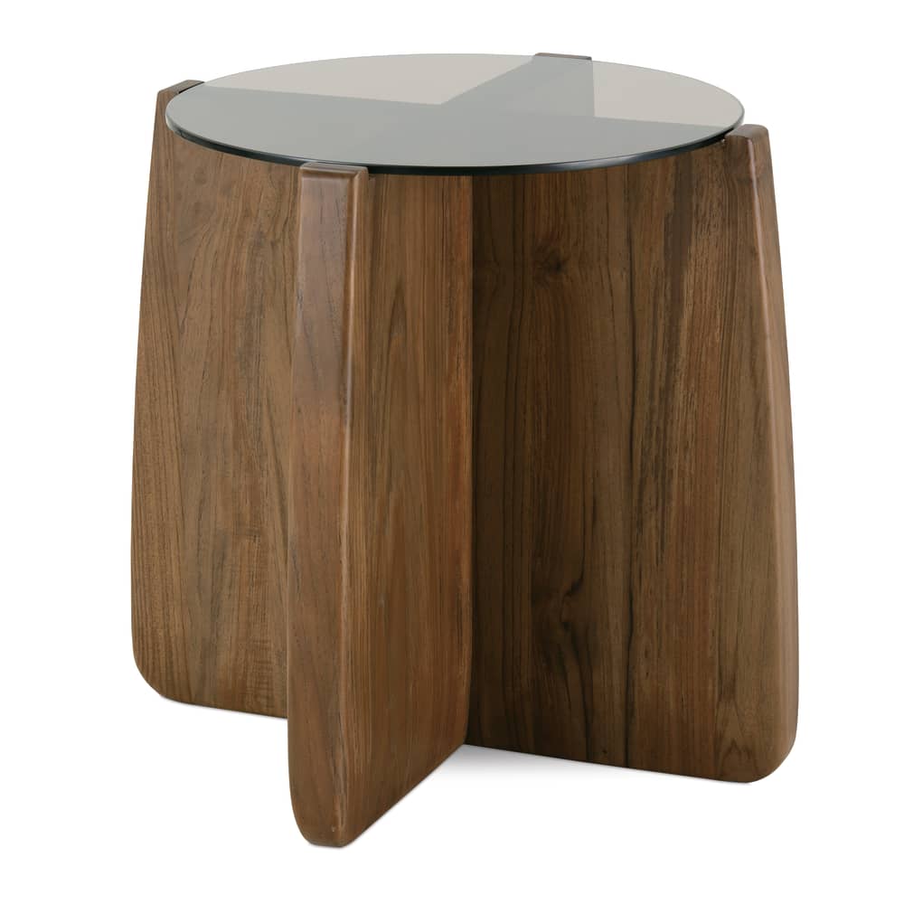 Nova Round Side Table FURNITURE - side table Rowe Furniture