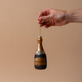 Glass Champagne Ornament
