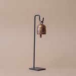 Antiqued Iron Bell on Stand CHRISTMAS 2025 Luxe B Co (Faire) Medium