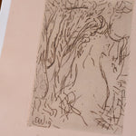 Abstract Forest Framed Canvas ARTWORK - framed print Morel (Faire)