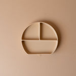 Suction Snack Plate FINNBIRD - plate Baby Bliss (Faire) Almond