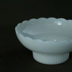 Vintage Scallop Pedestal Bowl - Rug & Weave