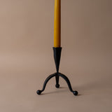 Forged Iron Candle Holder with Feet candle holder Luxe B Co (Faire)