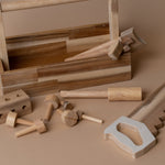 Wooden Tool Play Set FINNBIRD - toy QToysUSA (Faire)