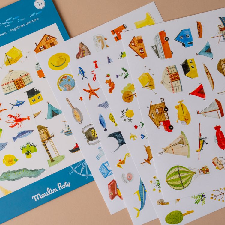Explorer Sticker Pack FINNBIRD - sticker set FIRE THE IMAGINATION
