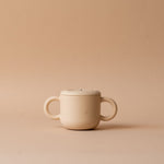 Snack Cup with Handles FINNBIRD - snack cup Baby Bliss (Faire) Almond
