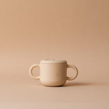 Snack Cup with Handles FINNBIRD - snack cup Baby Bliss (Faire) Almond