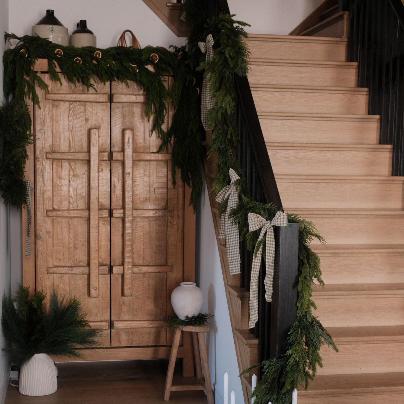 Faux Pine Garland CHRISTMAS 2026 Tri W Imports