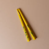 Pressed Floral Taper Candles