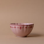 Red & Pink Floral Cereal Bowl dinnerware David Shaw