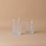 Lace Pressed Tumbler glass tumbler Abbott Collection