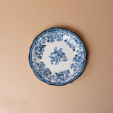 Blue Faustine Floral Plate