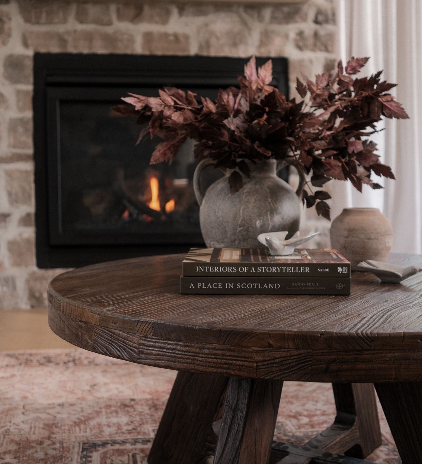 Lennon Round Coffee Table 4 - b - FURNITURE - coffee table - round Hauer Market