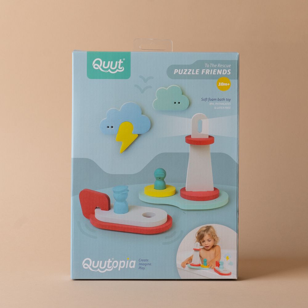 To The Rescue Foam Bath Friends FINNBIRD - bath toy FIRE THE IMAGINATION