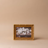 "Flower Stems" Framed Vintage Inspired Art Print ARTWORK - print Luxe B Co (Faire) Gold Frame