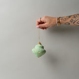 Handmade Paper Mache Ornament  - Layered Shape