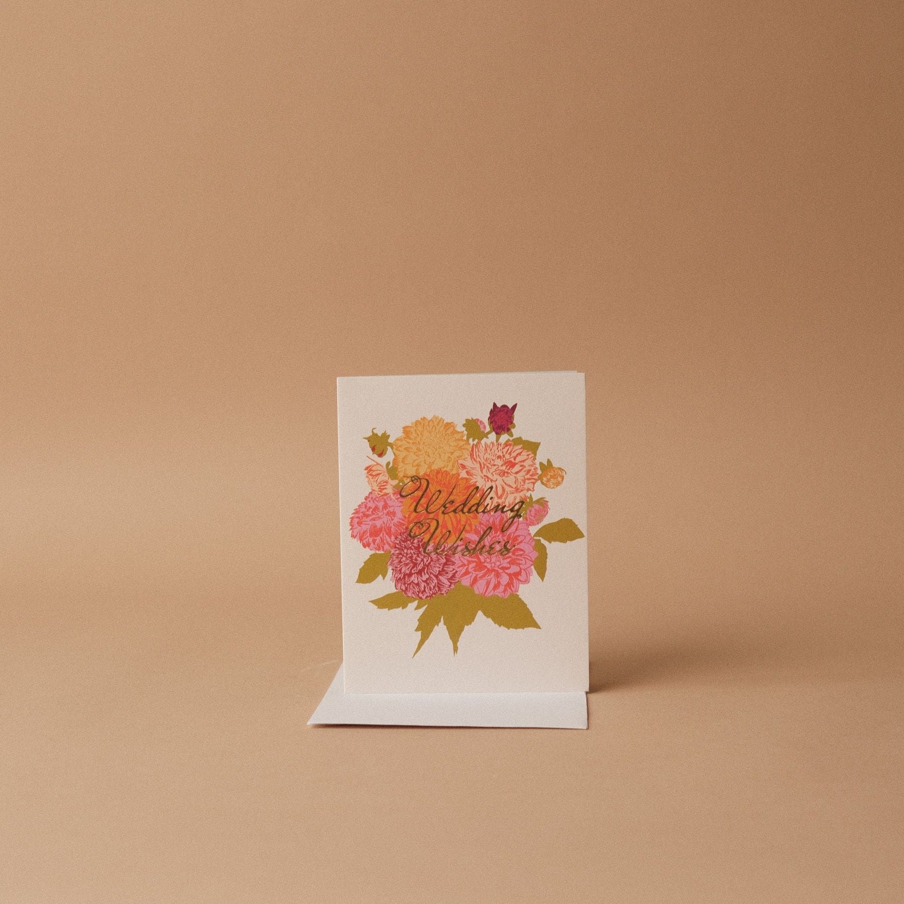 Wedding Wishes Card greeting card Halfpenny Postage (Faire)