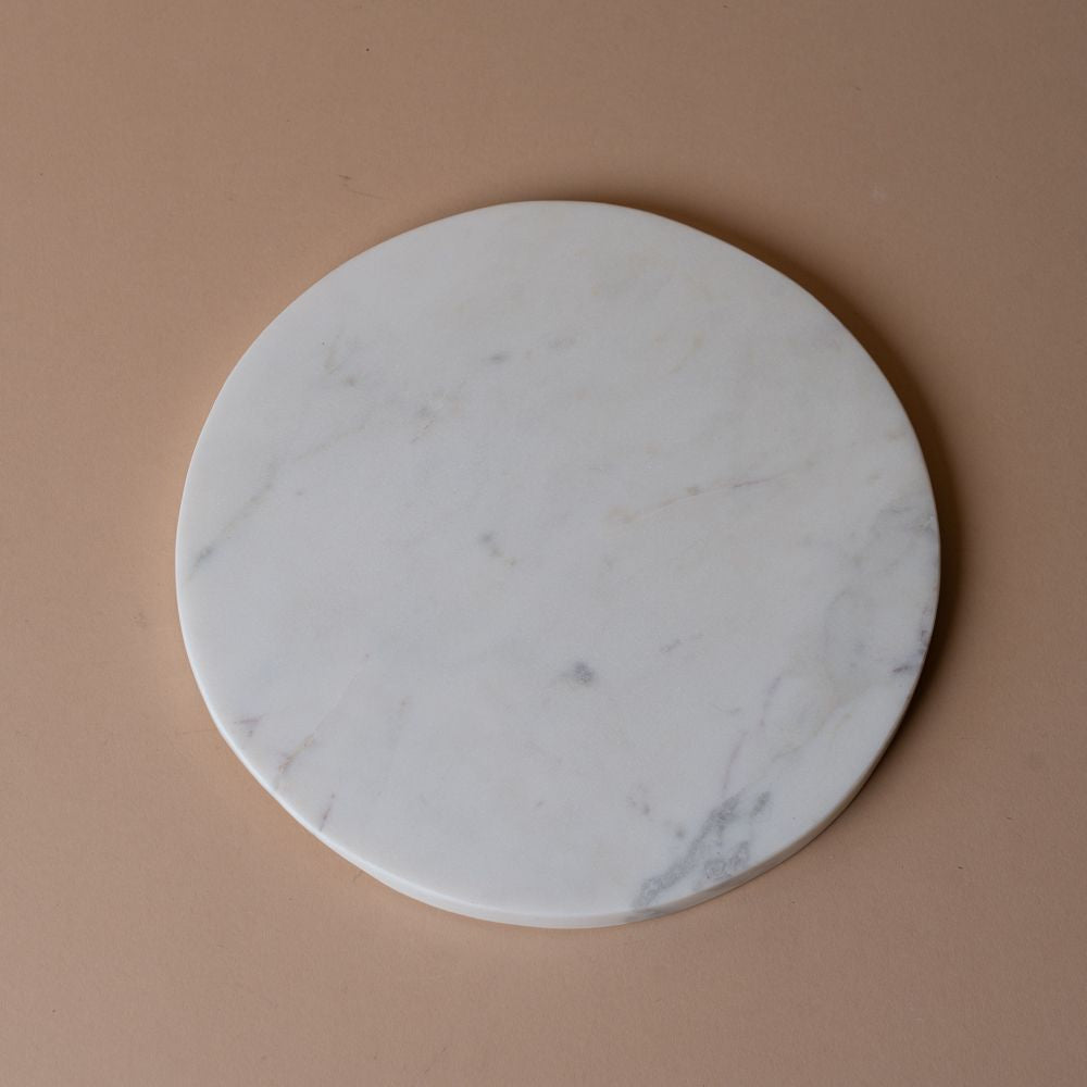 Round Marble Tray