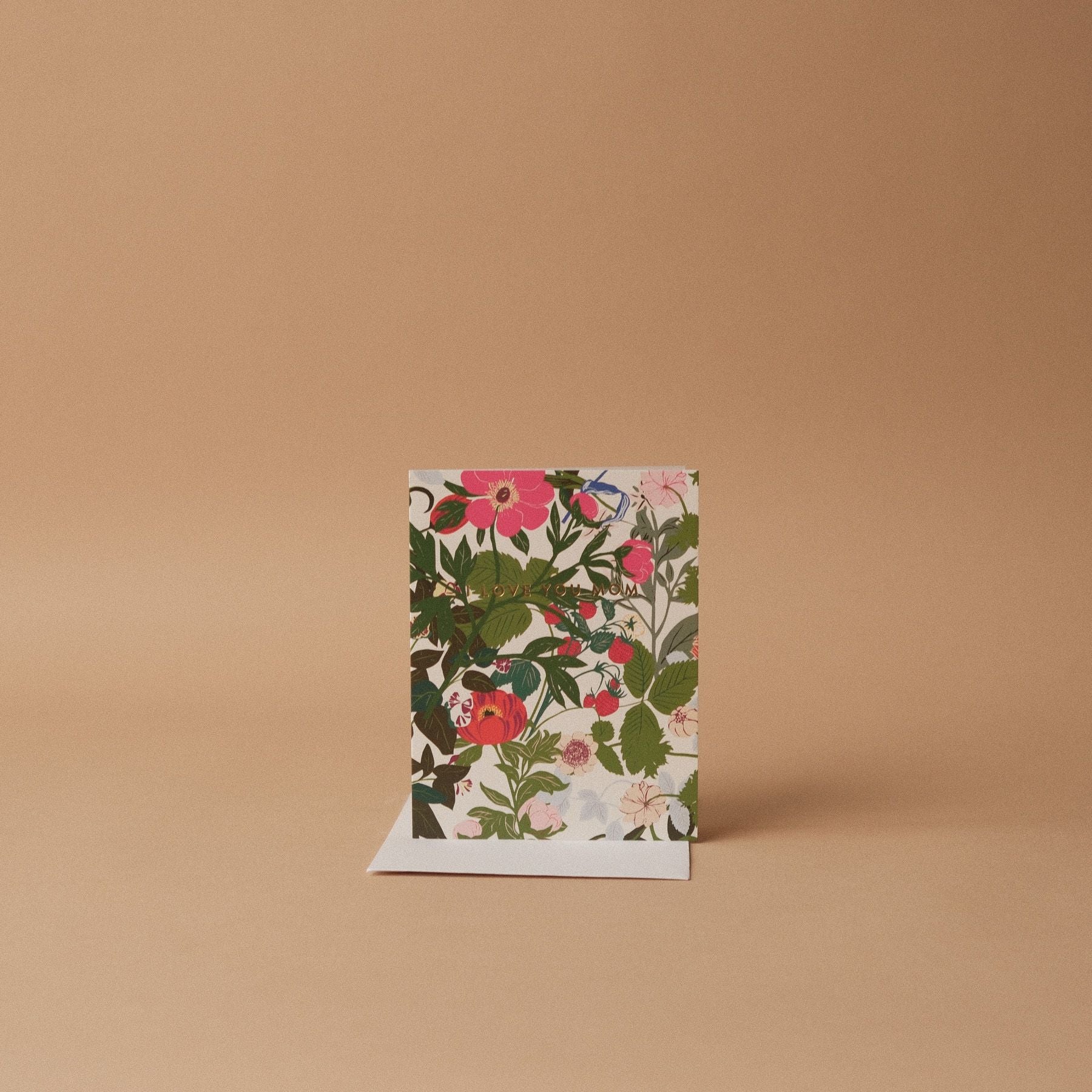 I Love You Mom Card greeting card Halfpenny Postage (Faire)