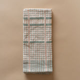 Cotton Check Dish Towel - Honey & Sage - Rug & Weave