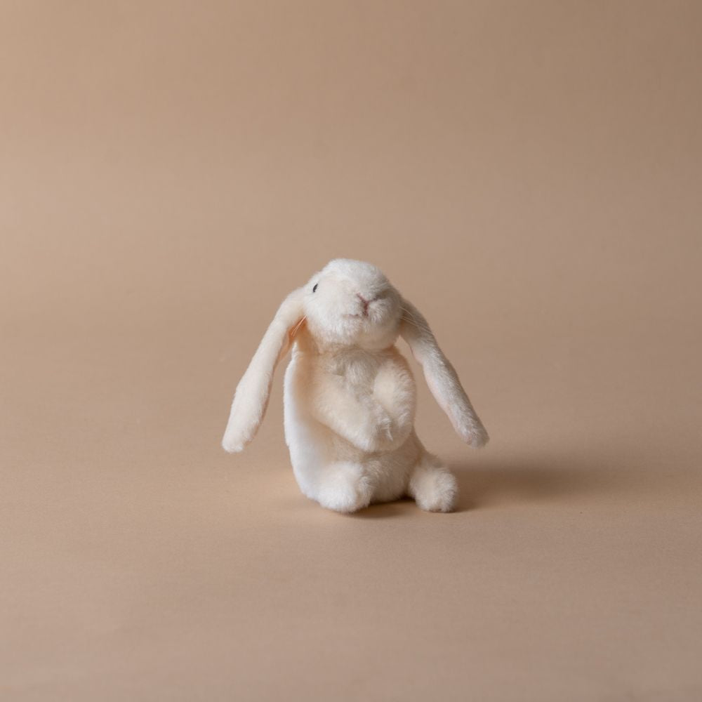Mini Lop Ear Rabbit Finger Puppet - Rug & Weave