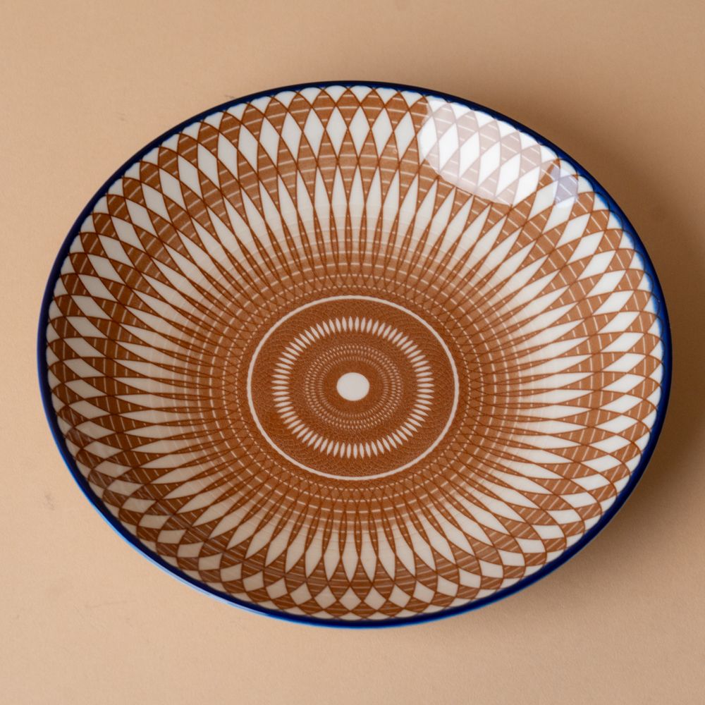 Printed Ceramic Bowl bowl Vagabond Vintage (Faire)