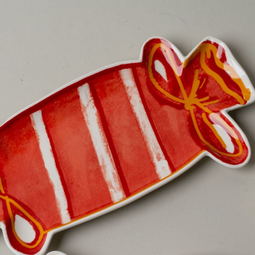 Stoneware Candy Plate CHRISTMAS 2026 Creative Co-op (DYA) No. 2